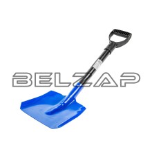 Лопата автомобильная металлическая 650мм с металлическим черенком, AB-2315, АВТОСТОП