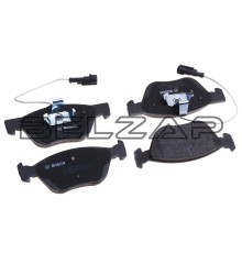 Колодки тормозные ALFA ROMEO 145,146,156 FIAT Marea (96-),Multipla (99-) передние (4шт.), 0986494004, BOSCH